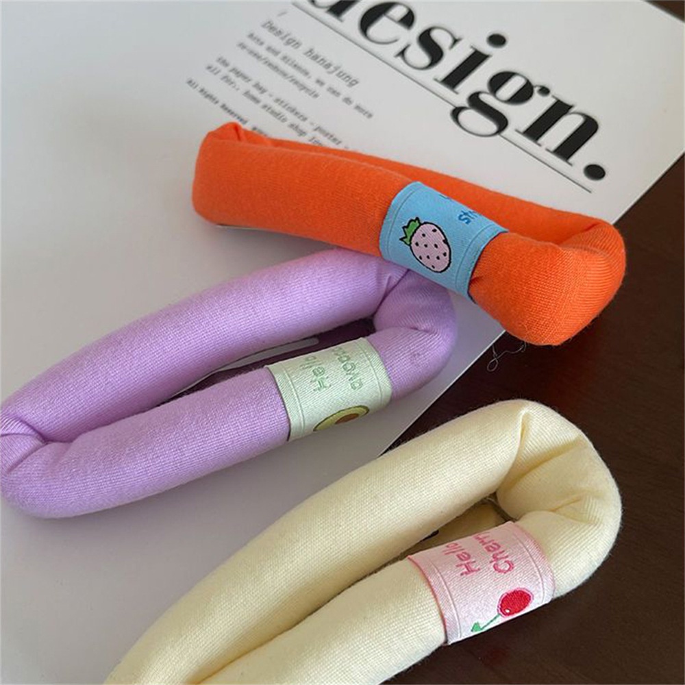 กิ๊บติดผมฟองน้ํา ขนาดใหญ่ น่ารัก สีครีม เครื่องประดับ สําหรับผู้หญิง