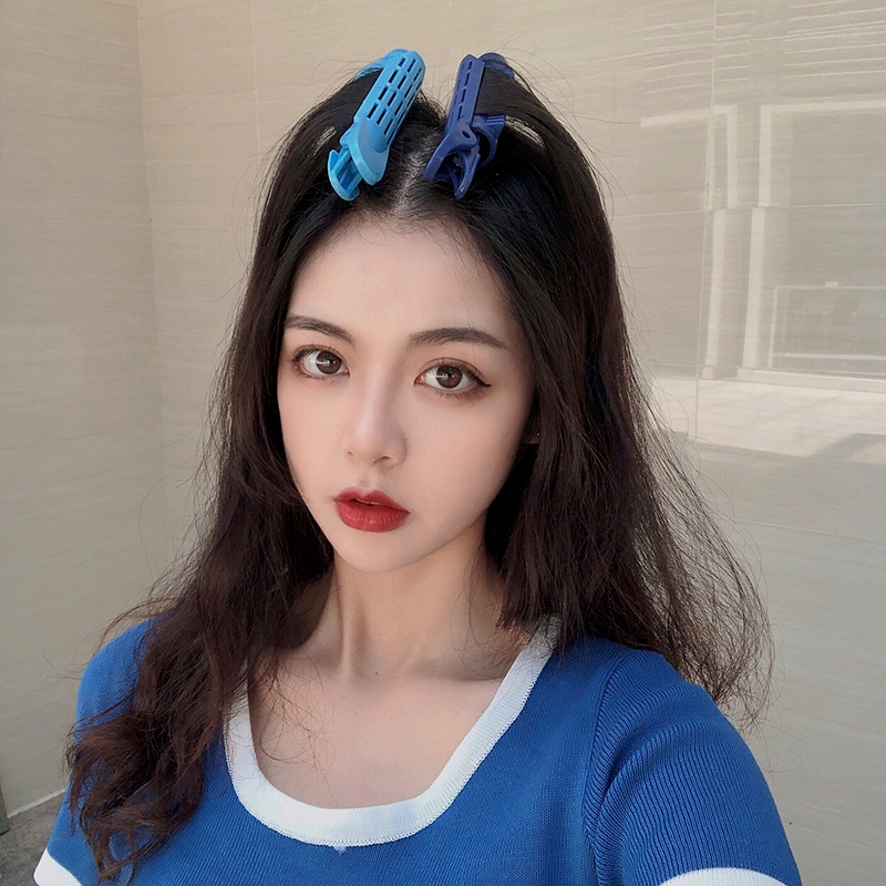 กิ๊บติดผมหน้าม้า แบบท่อ ดัดผม ปุย กิ๊บจัดแต่งทรงผม ใหม่ ที่ม้วนผม ||||