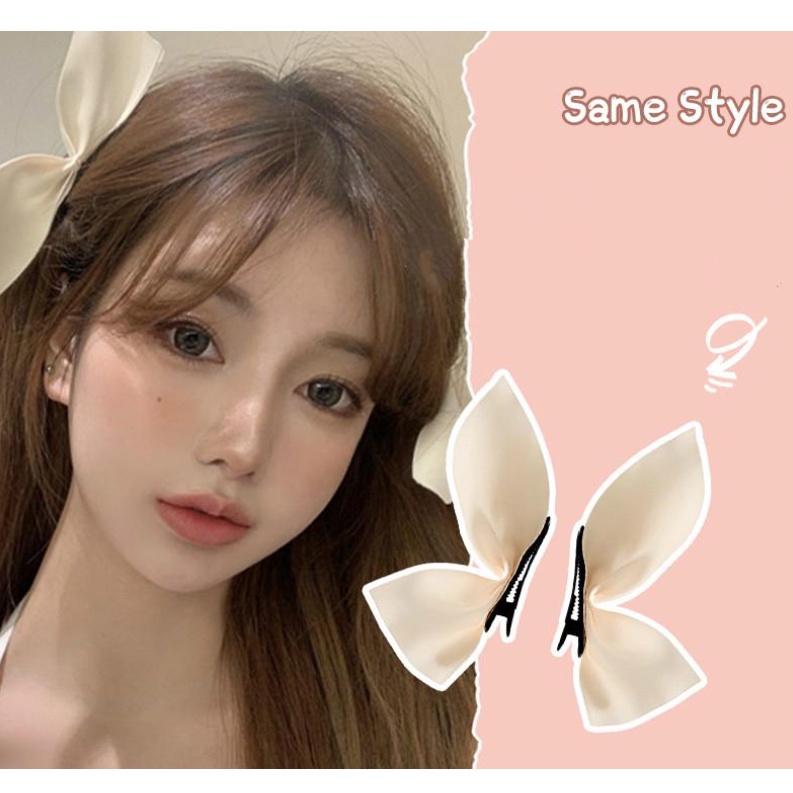 กิ๊บติดผมโบว์จึซู เครื่องประดับหัว แฟชั่น พร้อมส่ง