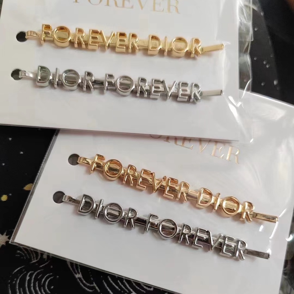 กิ๊บติดผมโลหะ รูปตัวอักษร VIP ของขวัญคริสต์มาส สีทอง สีเงิน 1 คู่