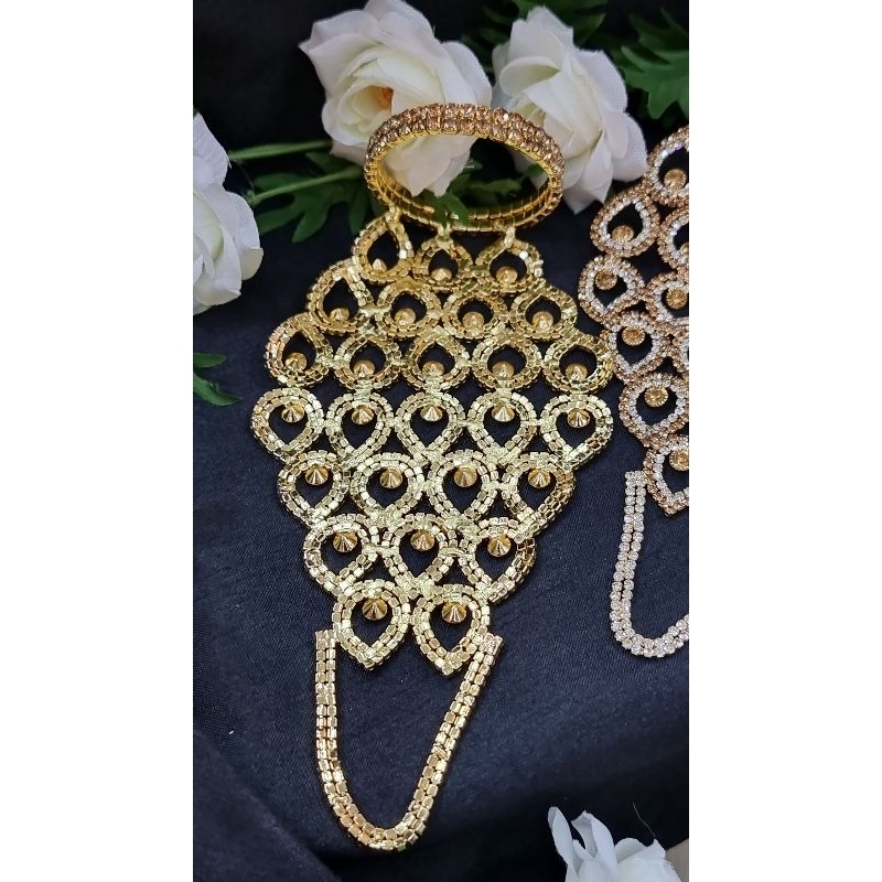 ข้อมือแหวนอินเดียผู้ใหญ่ฟรีไซส์/ราคาต่อชิ้น/มี3สี