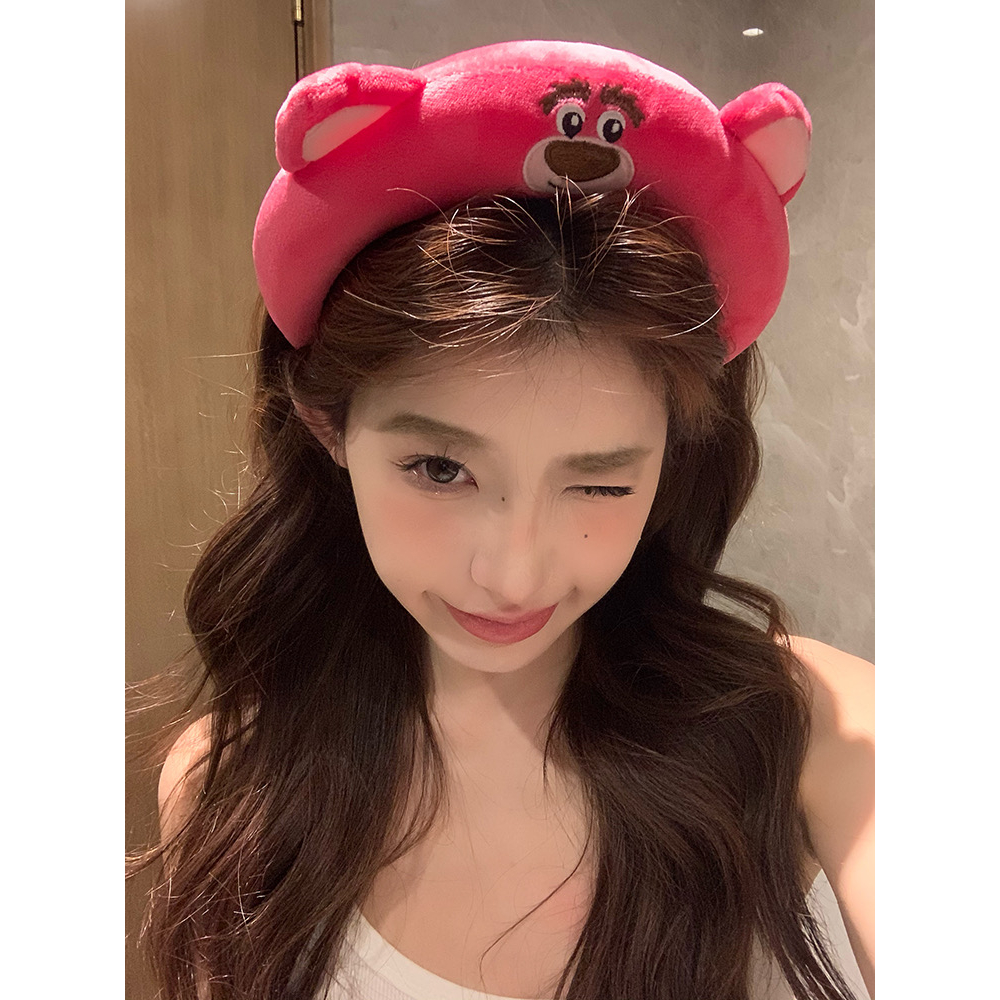 คาดผมชิปมั้งคาดผมตุ๊กตากระรอกคาดผมพร้อมส่งรวดลายสวยลายตุ๊กตาตัวใหญ่
