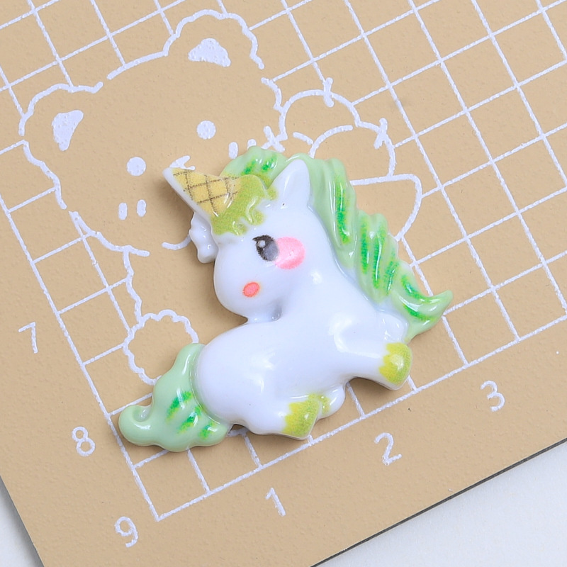 จี้เรซิ่น รูปไดโนเสาร์น่ารัก DIY 10 ชิ้น