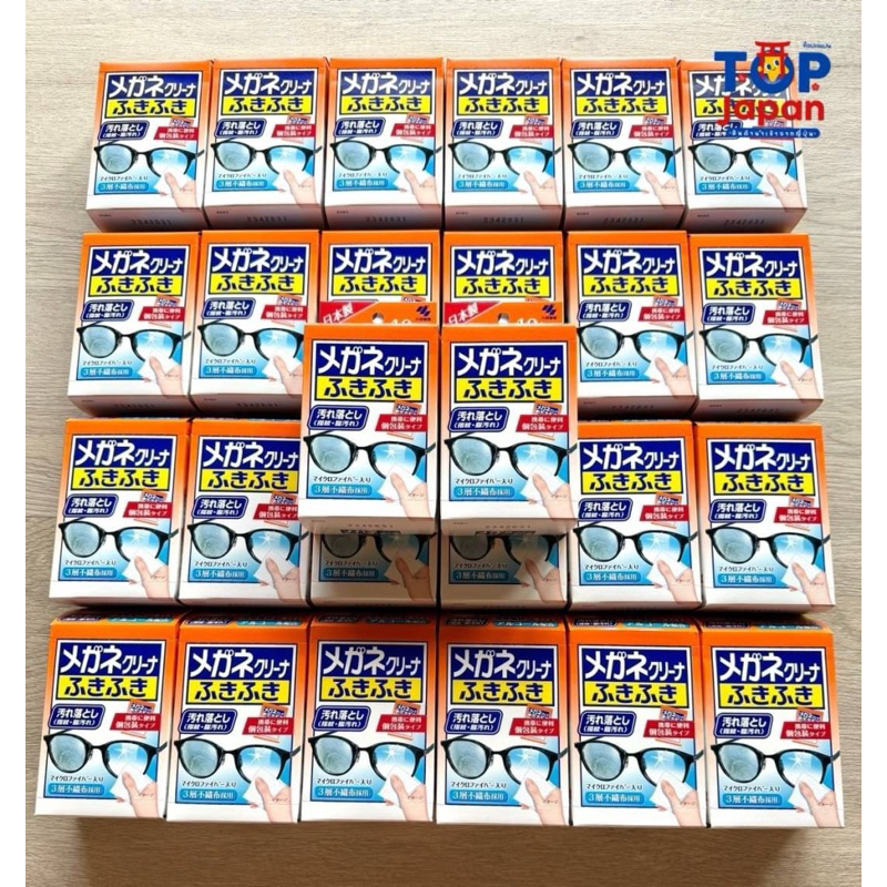 ฉลากญี่ปุ่น ของแท้ % แผ่นเช็ดทำความสะอาดแว่น Quickwipe Fuki Fuki / Fuki Fuki Anti-Fog wipe