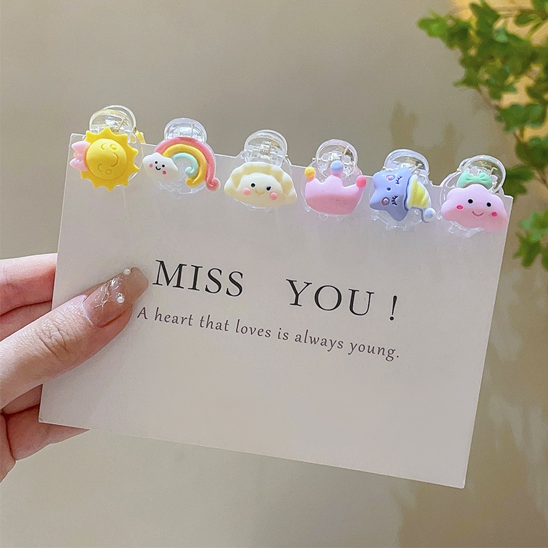 ชุดกิ๊บติดผม ลายการ์ตูนผลไม้น่ารัก แฟชั่นฤดูร้อน สําหรับเด็ก