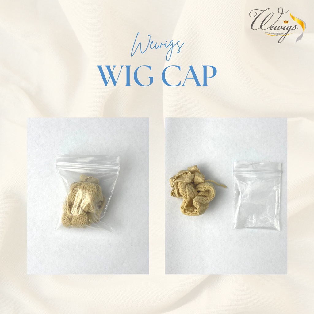 ตาข่ายเก็บผม Wig cap ขอบยางยืด ขยายได้ใหญ่ เน็ตผมแบบตาข่ายถี่ สวมก่อนใส่วิก ขนาดฟรีไซส์  AC001