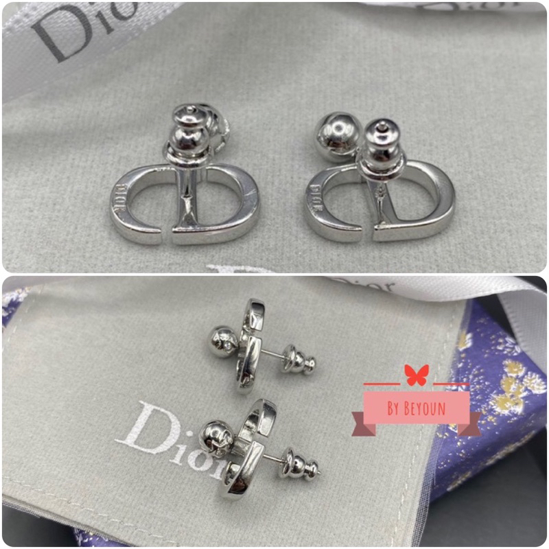 ต่างหู D ตุ้งติ้ง เงิน/ทอง   เกรดไฮเอน สวยแบบสับมากจ้า