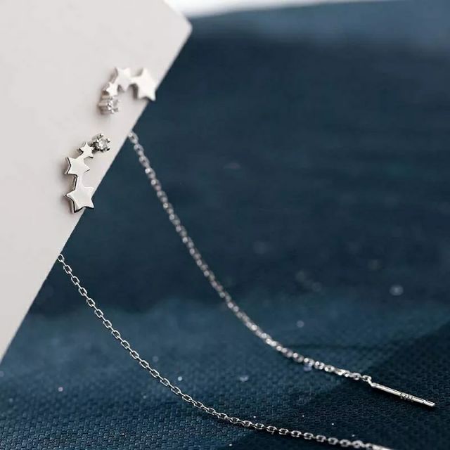 ต่างหู ห้อยโซ่ กลุ่มดาว • Stars Chain Earring Cuff