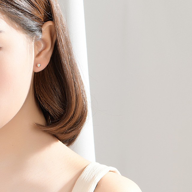 ต่างหูเงิน หมุดเงิน silver 925 (ราคา 1 คู่)