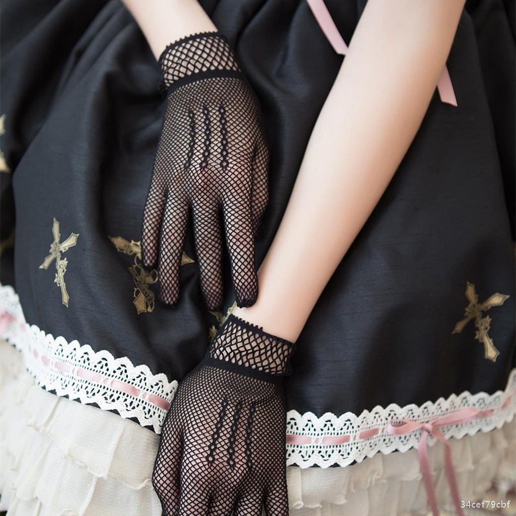 ถุงมือลูกไม้เซ็กซี่สําหรับผู้หญิง ถุงมือเจ้าสาวแต่งงานเซ็กซี่