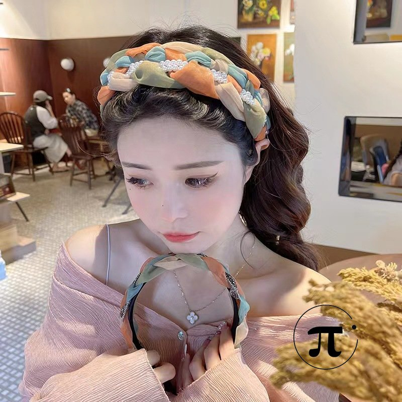 ที่คาดผม ประดับไข่มุก กันลื่น เครื่องประดับ แฟชั่นสําหรับผู้หญิง