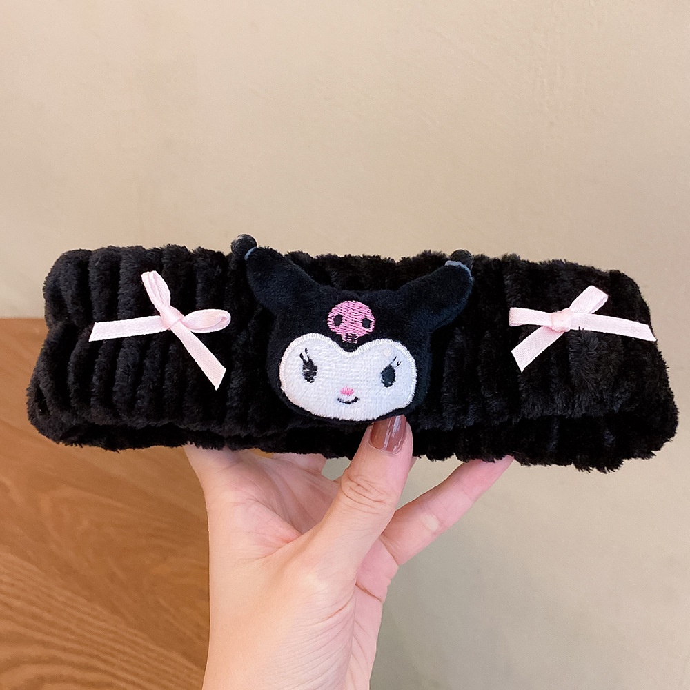 ที่คาดผม ลายการ์ตูน Melody Kuromi น่ารัก 2022 สําหรับล้างหน้า