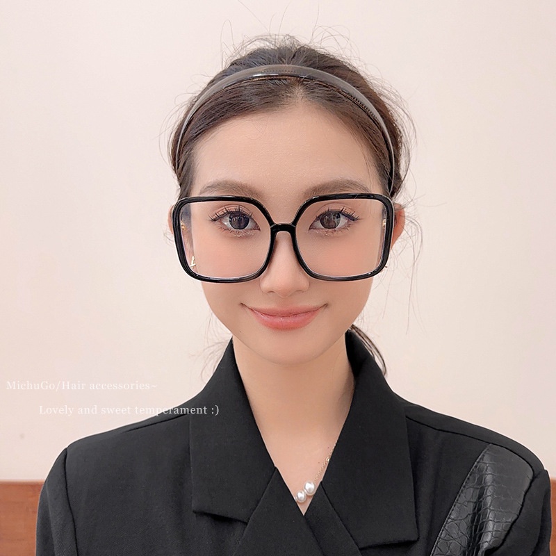 ที่คาดผมอะคริลิค แบบบาง กันลื่น สีโปร่งใส สําหรับแว่นตากันแดด จํานวน 1 ชิ้น