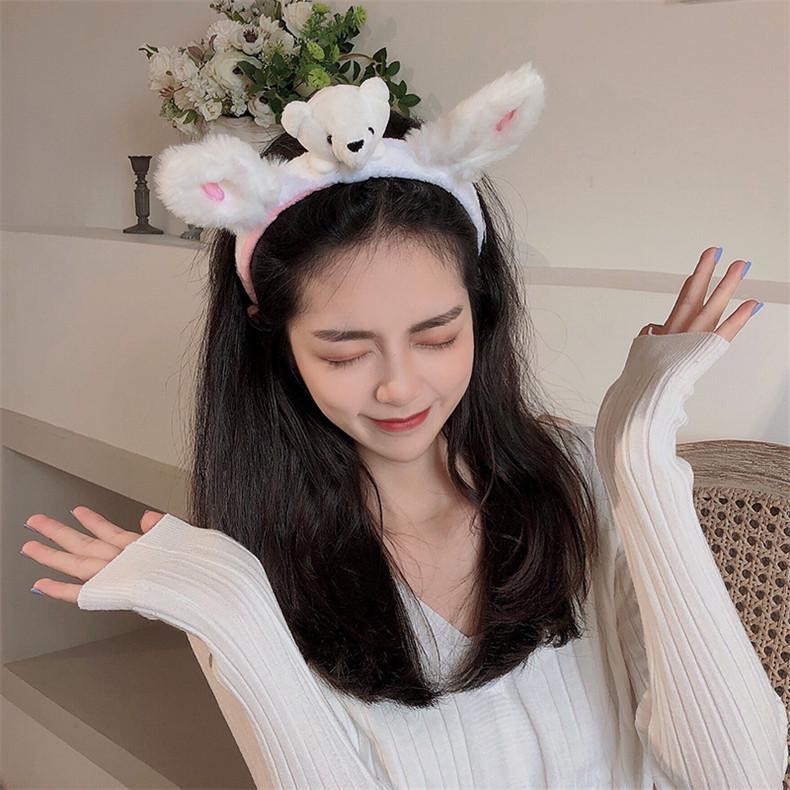 ที่ึคาดผมกะต่ายคาดพมสีม่วงพาสเทลสินค้าพร้อมส่งคาดผมสเตลล่าใส่ถ่ายรูปสวยๆ