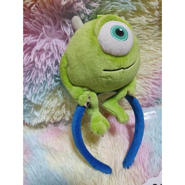 น่ารัก Tokyo Disney Resort ⭐ Monsters Inc.  ที่คาดผม น้อง Mike ตัวใหญ่มาก อ้วนๆ น่ารักมากๆคร้า   TDR แท้ ❤️