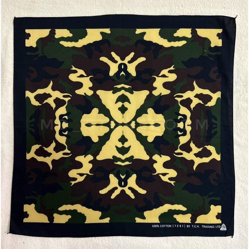 ผ้าลายทหาร ARMY Hanky ใช้โพกหัว ผูกปิดหน้าได้