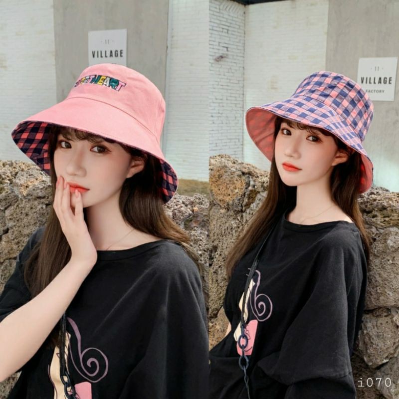 พร้อมส่ง 99.-หมวก2in1 ใส่ได้2โทน ในใบเดียว