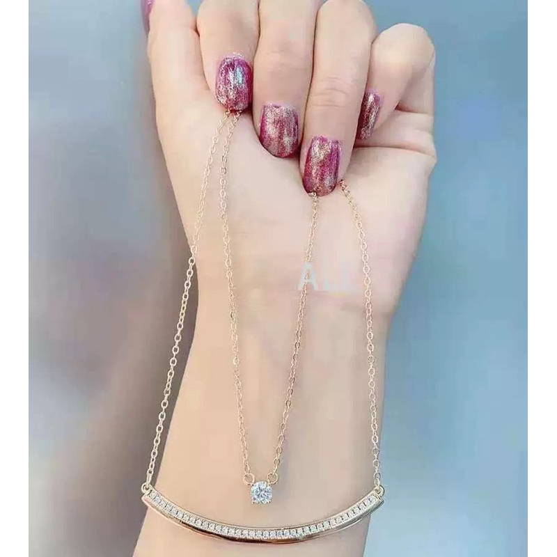 พร้อมส่ง Swarovskแท้ใหม่ สร้อยคอ  swarovsk ของแท้ ของแท้ 100% แท้