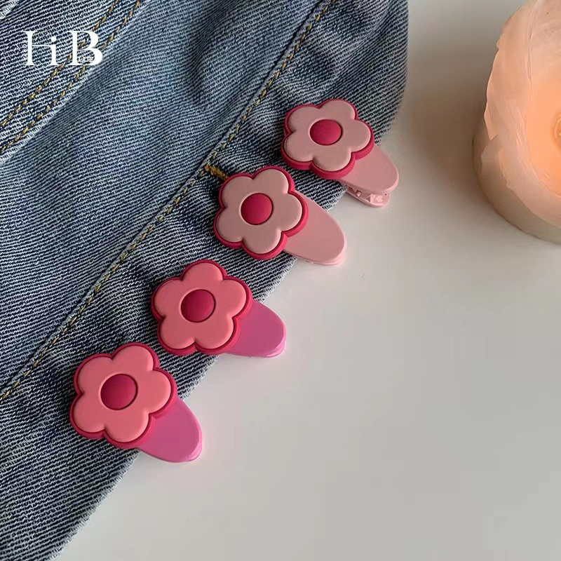 พร้อมส่ง  กิ๊บติดผมรูปดอกไม้ตัวนูน กิ๊บติดผม กิ๊บหนีบผม ราคา/ชิ้น