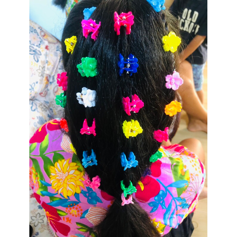 [พร้อมส่ง]กิ๊ฟติดผมคละสีแพ็ค100ชิ้น