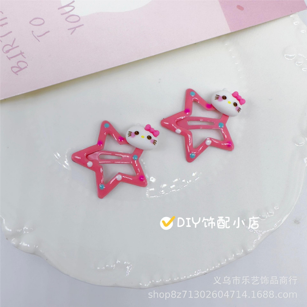 พร้อมส่งจากไทย กิ๊บติดผม รูปดาว เป็ด แฟชั่นยอดนิยม สไตล์เกาหลี