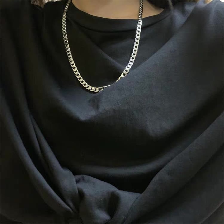 พร้อมส่งจากไทย เครื่องประดับแฟชั่น สร้อยคอโซ่ hiphop สร้อยคอฮิปฮอป เท่ห์ๆ สไตล์เกาหลี N139
