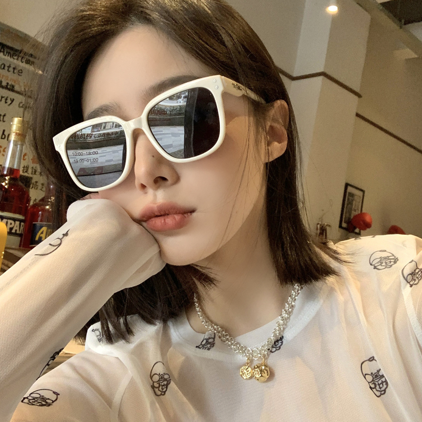 [พร้อมส่งร้านไทย] แว่นตาแฟชั่น แว่นกันแดด สไตล์ Jennie Blackpink สวย ดูแพง ฟีลลูกคุณ ลุคไฮโซสุดๆ Mellow SG17.