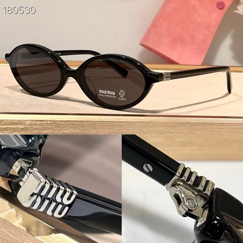 มาเพิ่มแล้วค๊าาา แว่นตา Miu M** ทรงเก๋ๆ สไตร์มินิมอล สุด100%  miu miu sunglasses