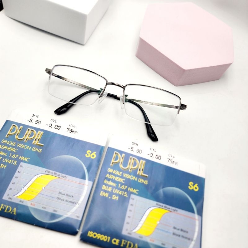 รับ​ตัด​เลนส์​สายตา​เลนส์​บลู​ย่อบาง​พิเศษ​1​.67​ ASPHERIC​รับ​ตัด​เลนส์​สายตา​ทุกชนิด​
