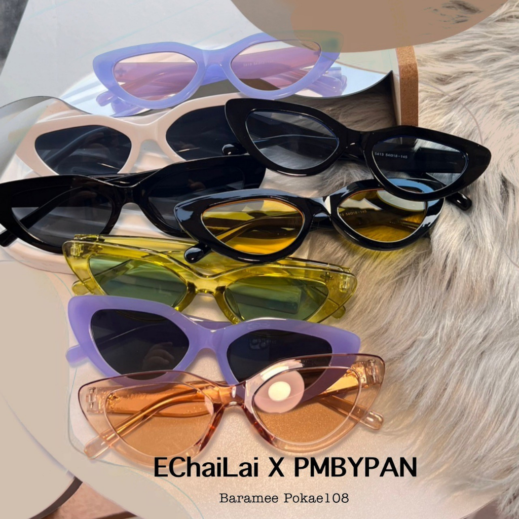 รุ่นDro239 New iTem GM แว่นตากันแดดลุคเกาหลี (สินค้าพร้อมส่งในไทย) Echailai.x.Pmbypan
