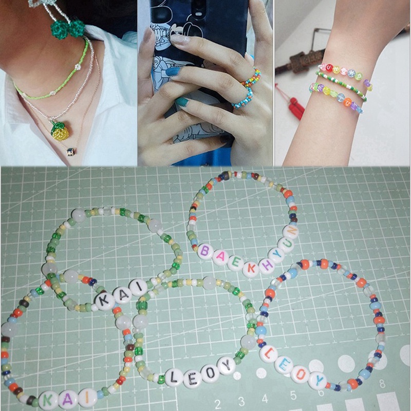 ลูกปัดแก้วทึบแสง ขนาด 2-4 มม. สําหรับทําเครื่องประดับ DIY 150-1000 ชิ้น