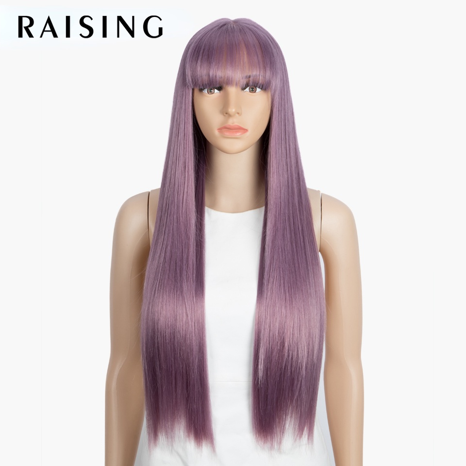 วิกผมสังเคราะห์ Raising วิกผมยาวสำหรับผู้หญิง