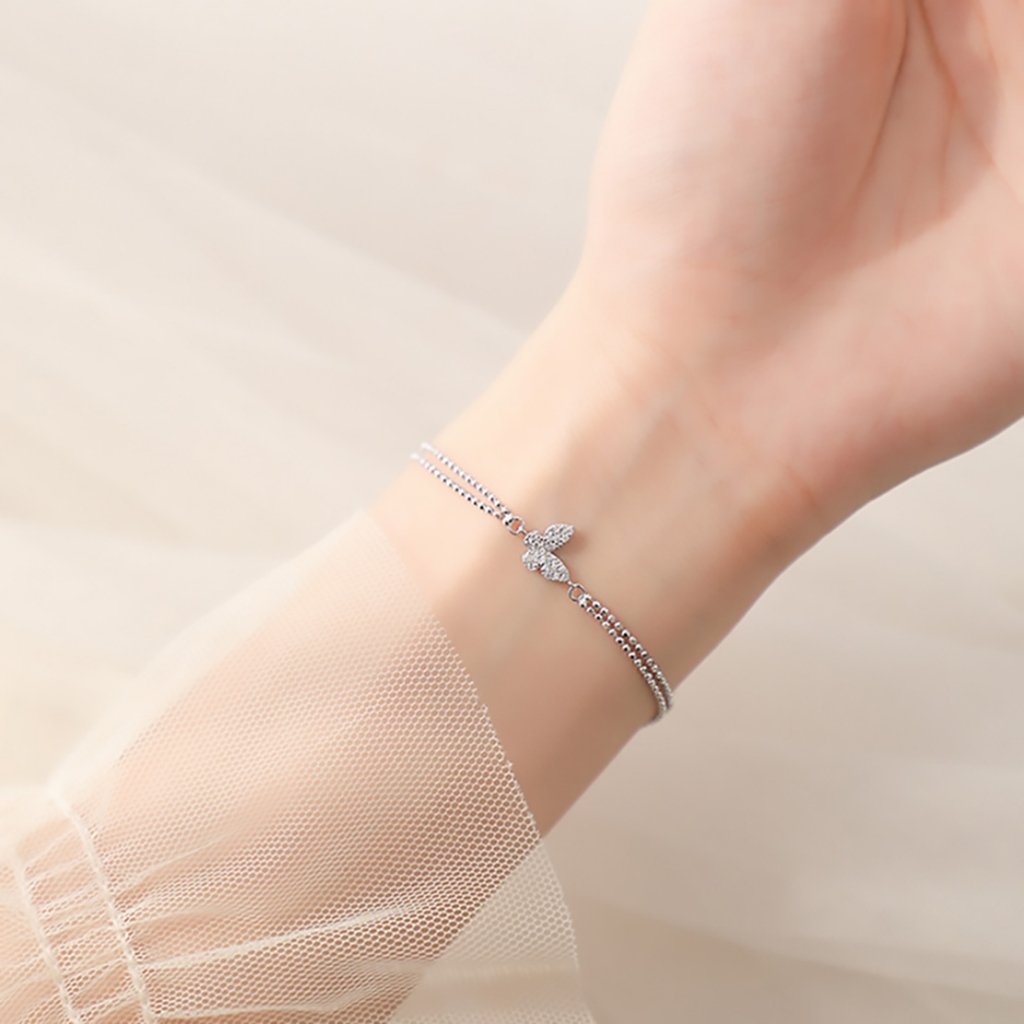 สร้อยข้อมือ Butterfly Bracelet เครื่องประดับ minimal