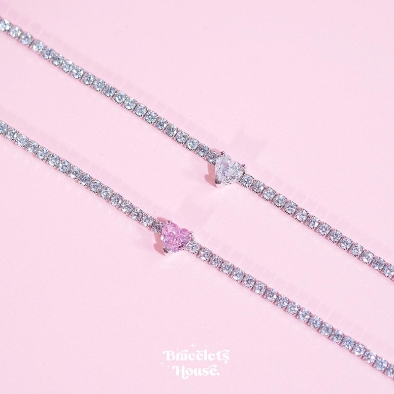สร้อยข้อมือเงินแท้ 92.5% Erika  ส่งฟรี EMS !