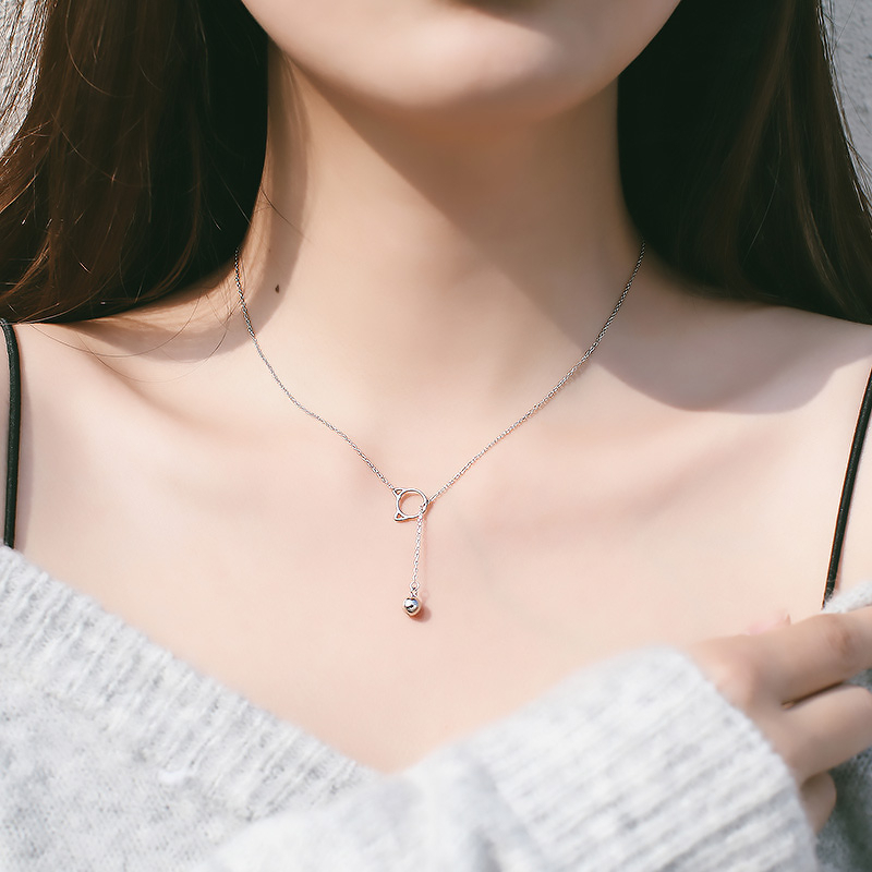 สร้อยคอ Cat Bell Necklace เครื่องประดับ minimal