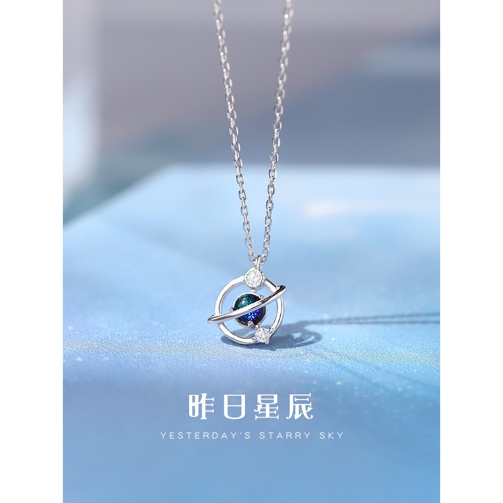 สร้อยคอชุบเงิน 925 เครื่องประดับแฟชั่นสตรี