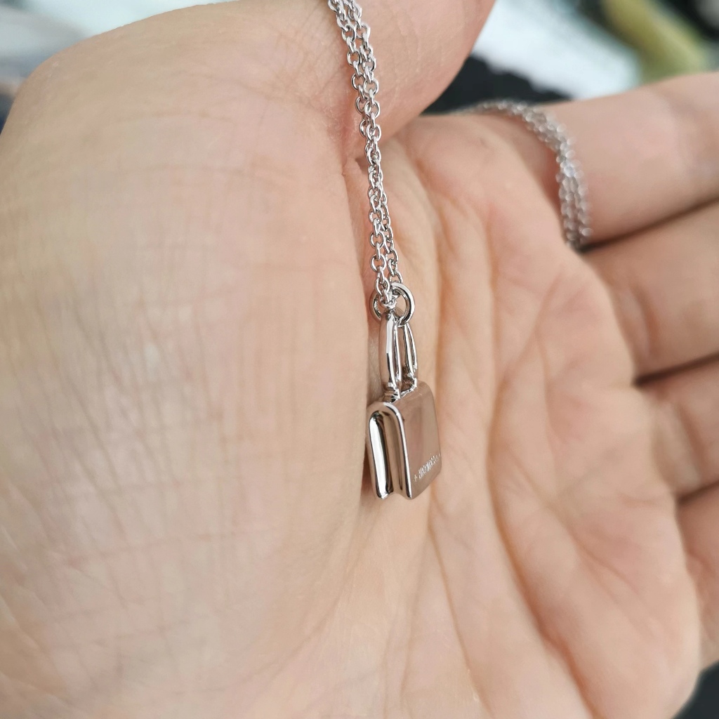 สร้อยคอแฟชั่น ประดับเพชร ชุบทอง