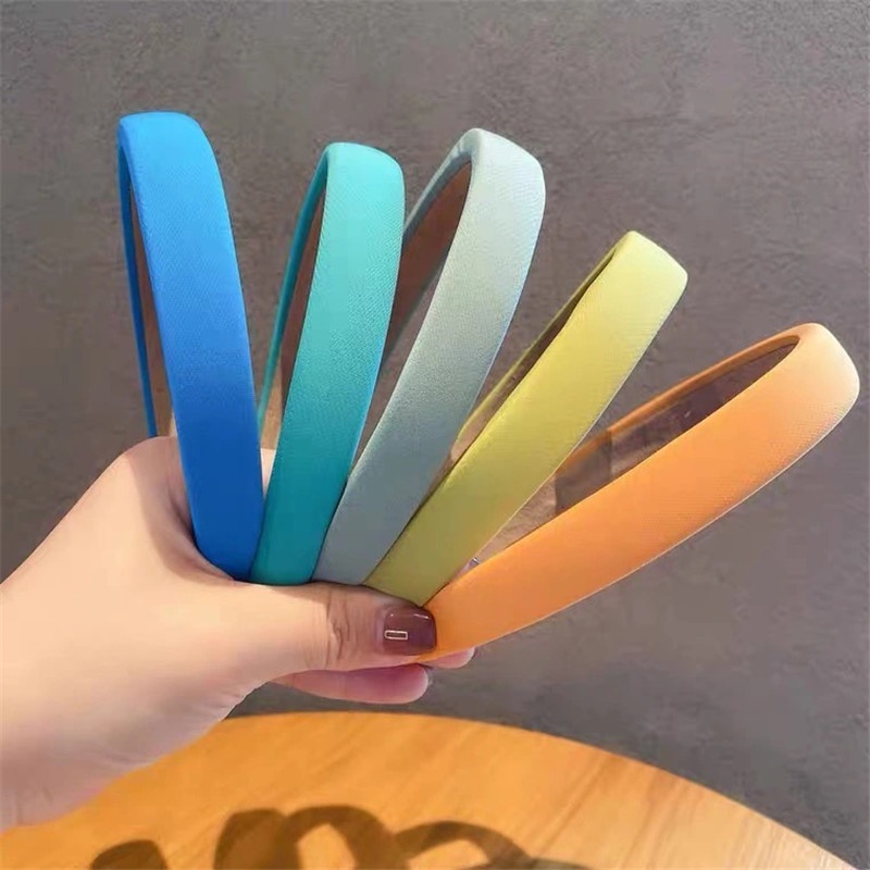 สายคาดศีรษะฟองน้ําคาดศีรษะฤดูร้อนสีแคนดี้น่ารักสําหรับเด็กผู้หญิง