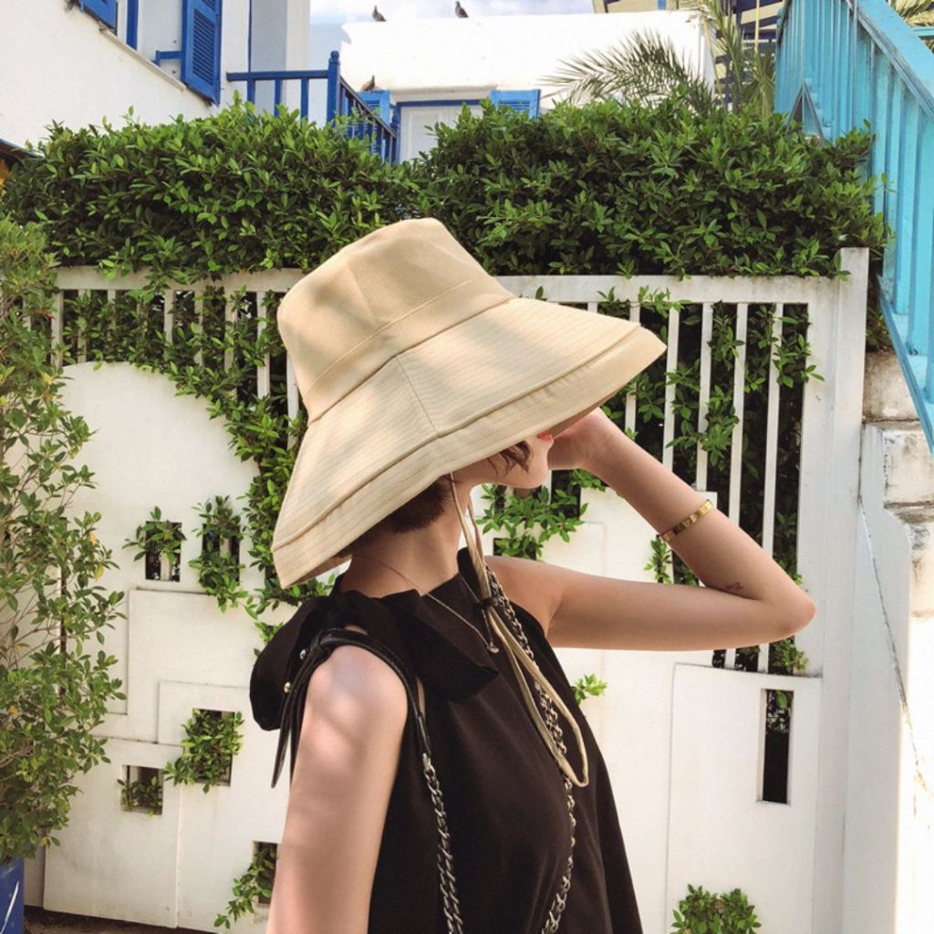 หมวกกันยูวี UV Protection Hat  พับปีกได้ ปีกหมวกกว้าง 13 CM