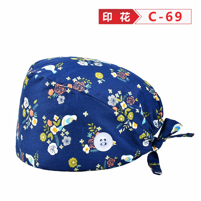 หมวกพิมพ์ลายการ์ตูนพร้อมผ้าขนหนูปุ่มกับผ้าขนหนู C-51~90