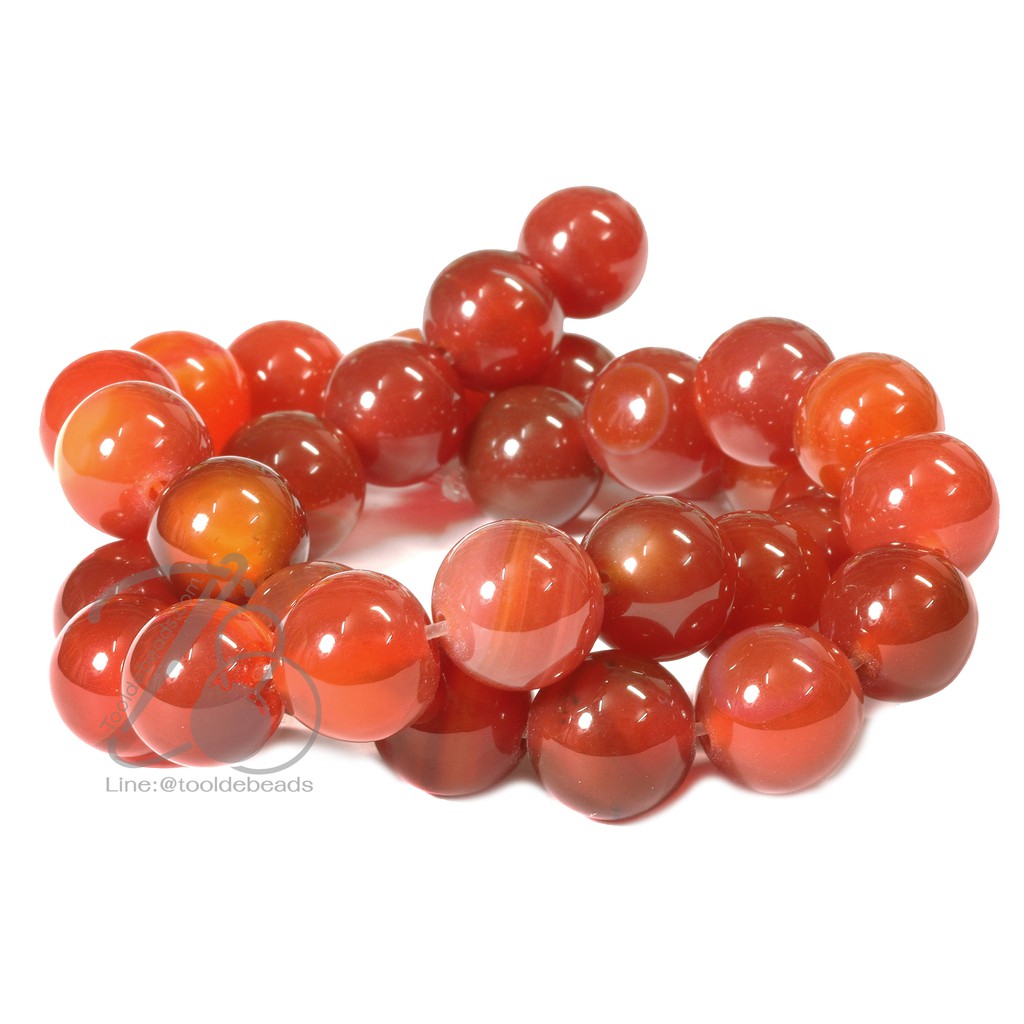 หิน carnelian (1 เส้น)