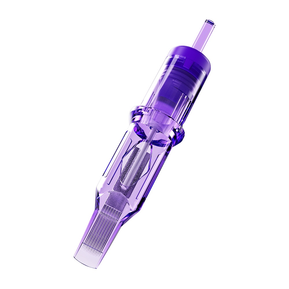 อุปกรณ์สักลาย DRAGONHAWK MAST เข็มสีม่วง ขนาดเล็ก เส้นด้ายตัดหมอก 20 ชิ้น
