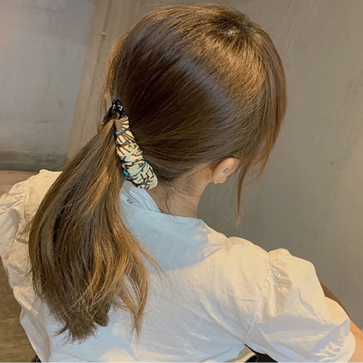 ฺBanana clip Korean กิ๊บกล้วยผ้าลายพิมพ์ รุ่นใหม่ สไตส์เกาหลี