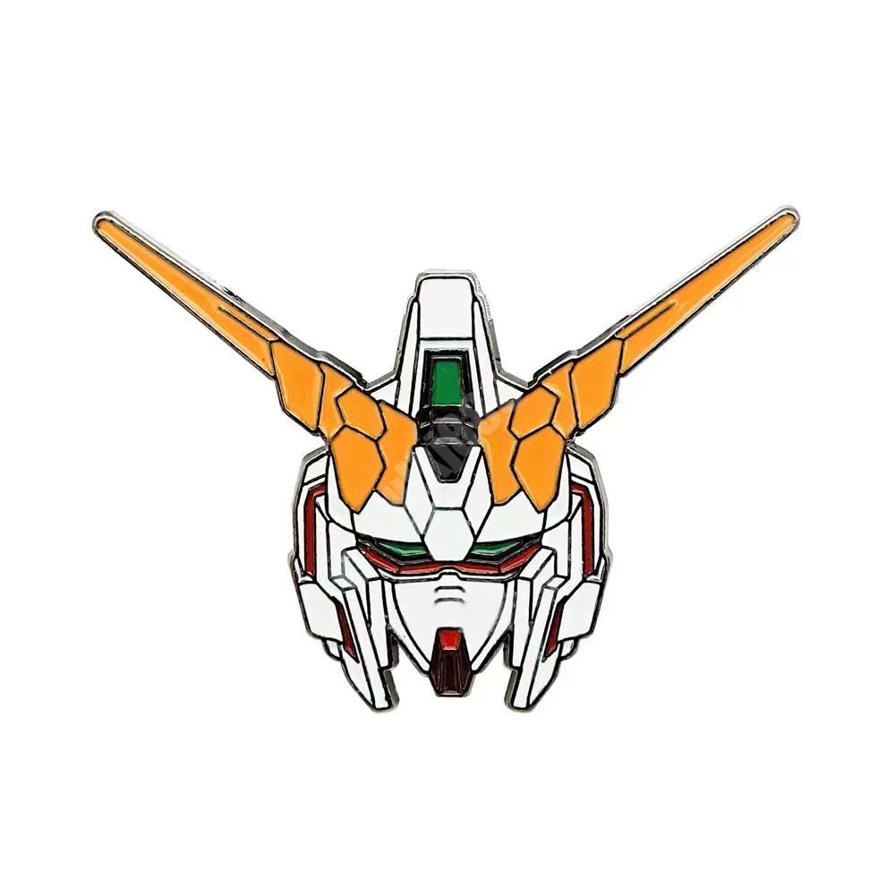 เข็มกลัดฟิกเกอร์กันดั้ม Deathscythe Unicorn BANSHEE Barbatos STRIKE FREEDOM Wing Gundam Zero ขนาด 4 ซม. สําหรับตกแต่ง