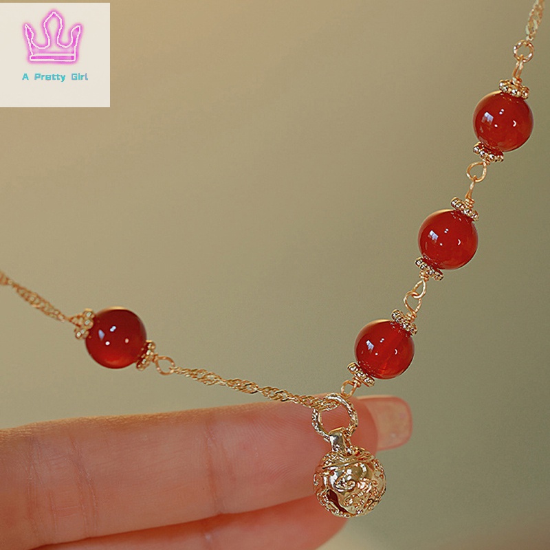 เครื่องประดับ กําไลข้อมือ ประดับลูกปัด หรูหรา สไตล์วินเทจ สําหรับผู้หญิง
