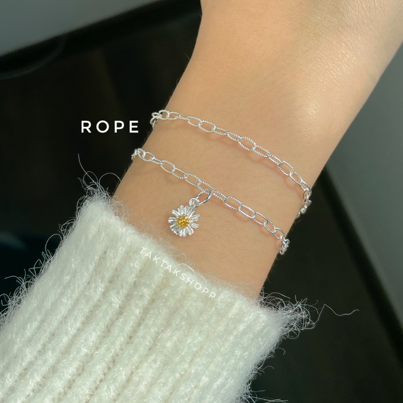 (เฉพาะข้อมือ)Bracelet S925 | ข้อมือเงินแท้92.5%