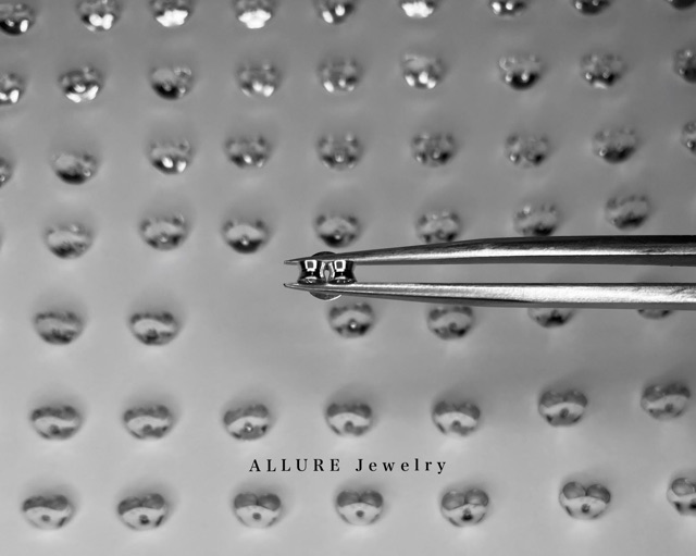 แป้นต่างหู เงินแท้ 925 ตอก925 ราคา 8 บาท/คู่ Allure Jewelry