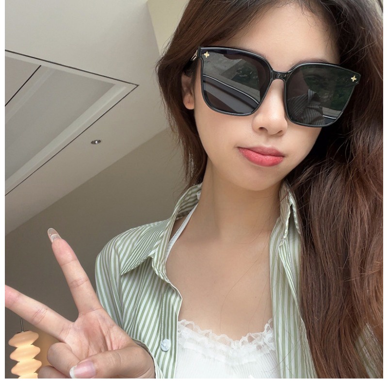 แว่นตากันแดด แฟชั่นสไตล์ฮิปฮอป ยุโรป และอเมริกา สําหรับผู้หญิง และผู้ชาย