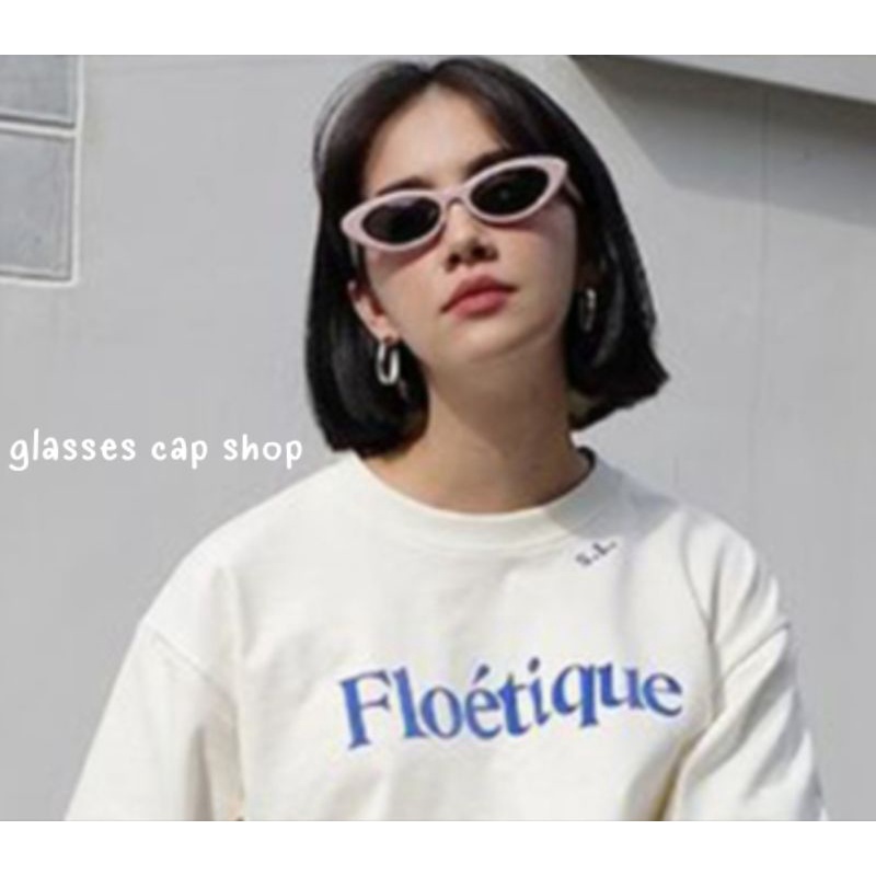 แว่นตาแฟชั่น New cat eye แว่นตากันแดด  [สินค้าพร้อมส่งในไทยค่ะ]