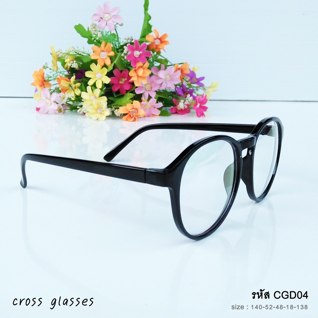 แว่นสายตาสั้น-0.50ถึง-6.00 เลนส์ตัดพิเศษตามค่าสายตา รุ่น CGD04